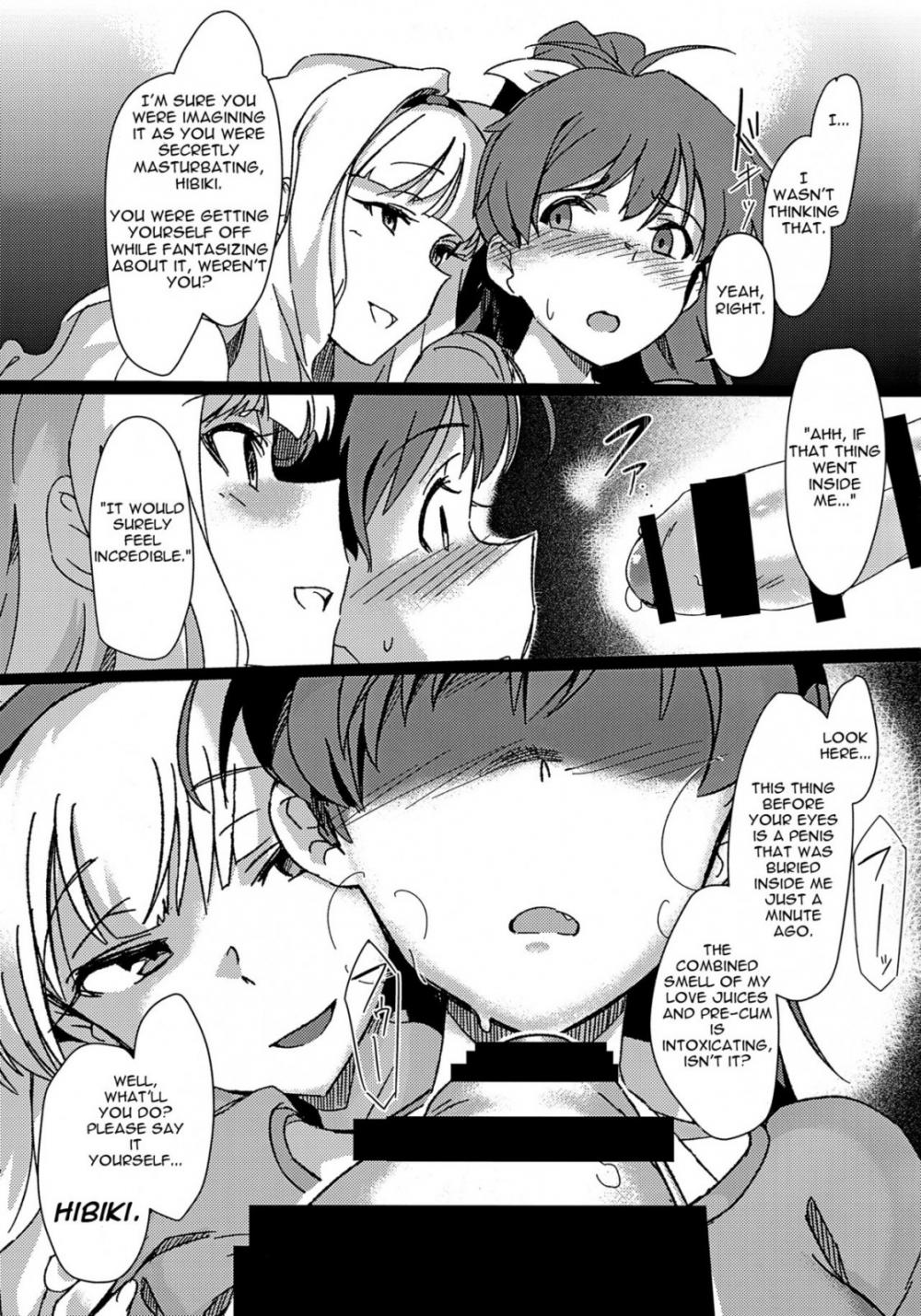 Hentai Manga Comic-YukiCock - The Reverberations of Futanari Yukiho Falling-Read-8